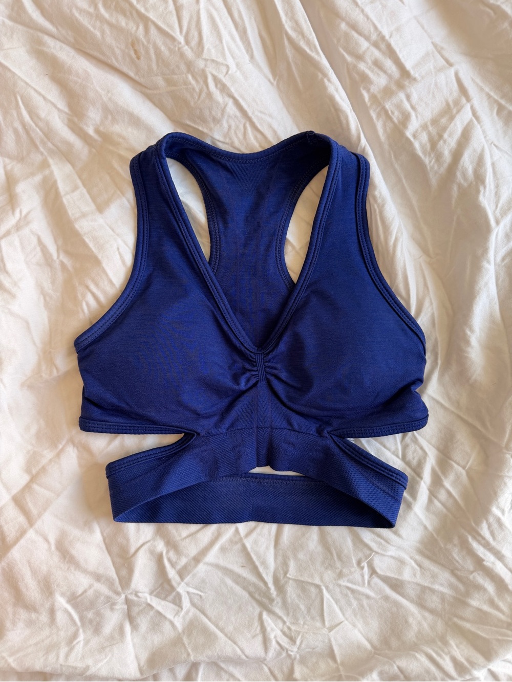 Alphlete stratus bra blue